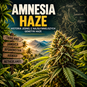 Amnesia Haze – historia, pochodzenie i genetyka klasycznej odmiany Haze