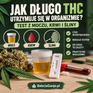 Jak długo THC utrzymuje się w organizmie – test z moczu, krwi i śliny