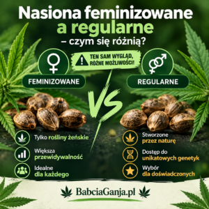 Nasiona feminizowane a regularne – porównanie rodzajów nasion