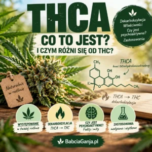 THCA – co to jest i czym różni się od THC